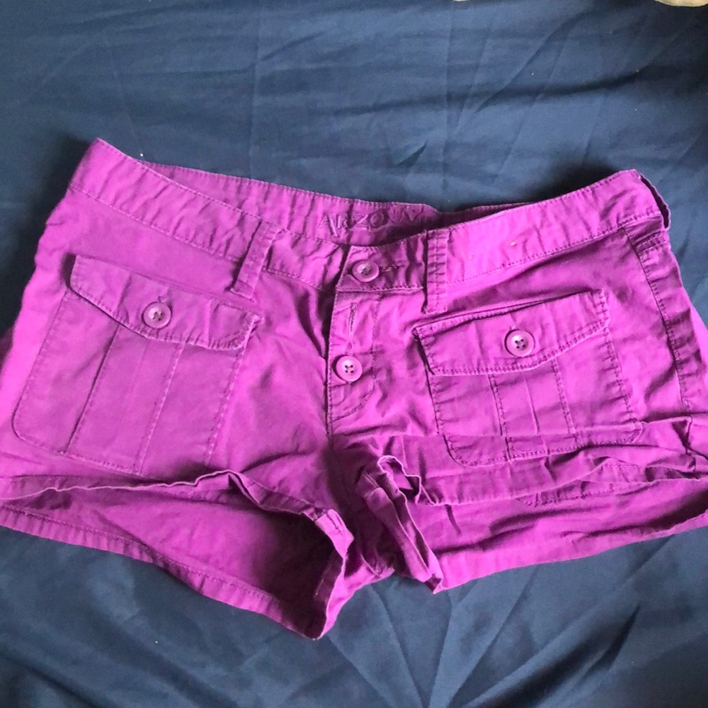Arizona purple jean shorts size 9
